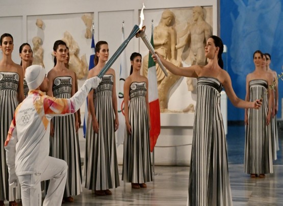 Milano-Kortina 2026-nın məşəl estafeti&nbsp;qədim Olimpiyadan başladı